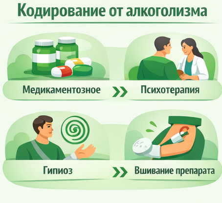 кодирование от алкоголизма в Заречном Пензенская обл. Санати